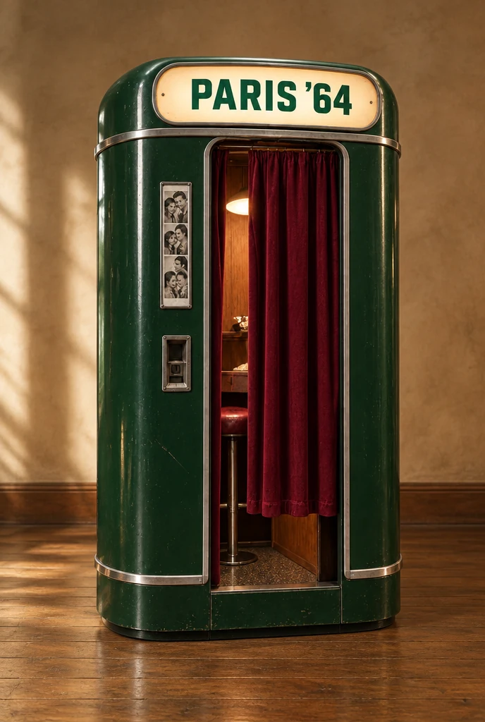 Paris ’64 cabinet, visualised from the original Flashroom app design